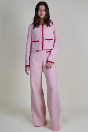 AMANDA UPRICHARD | L/S Braswell Jacket - Light Pink