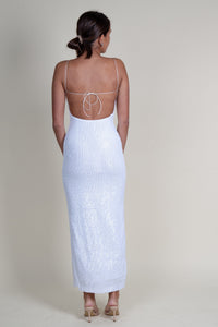 BEC + BRIDGE | Aaliyag Sequin Maxi Dress - White