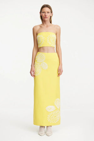 SIGNIFICANT OTHER | Carly Maxi Skirt - Lemon