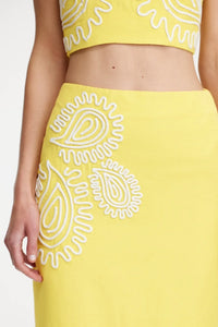 SIGNIFICANT OTHER | Carly Maxi Skirt - Lemon