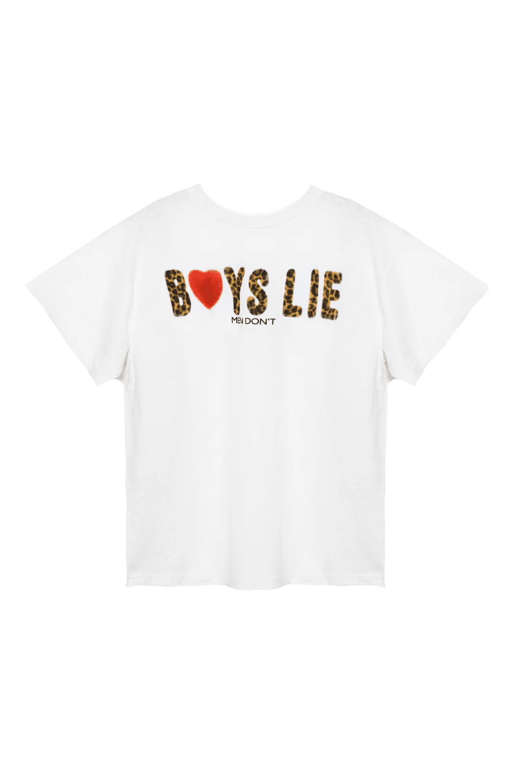 BOYS LIE | The Caitlyn Coded Boyfriend Tee - White