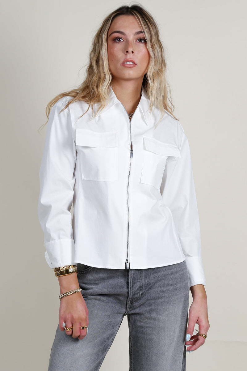 A.L.C. | Sage Top - White