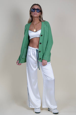 STILLWATER | The Club House Wide Leg Pant - White