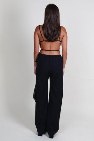 ENZA COSTA | Twill Everywhere Pant - Black