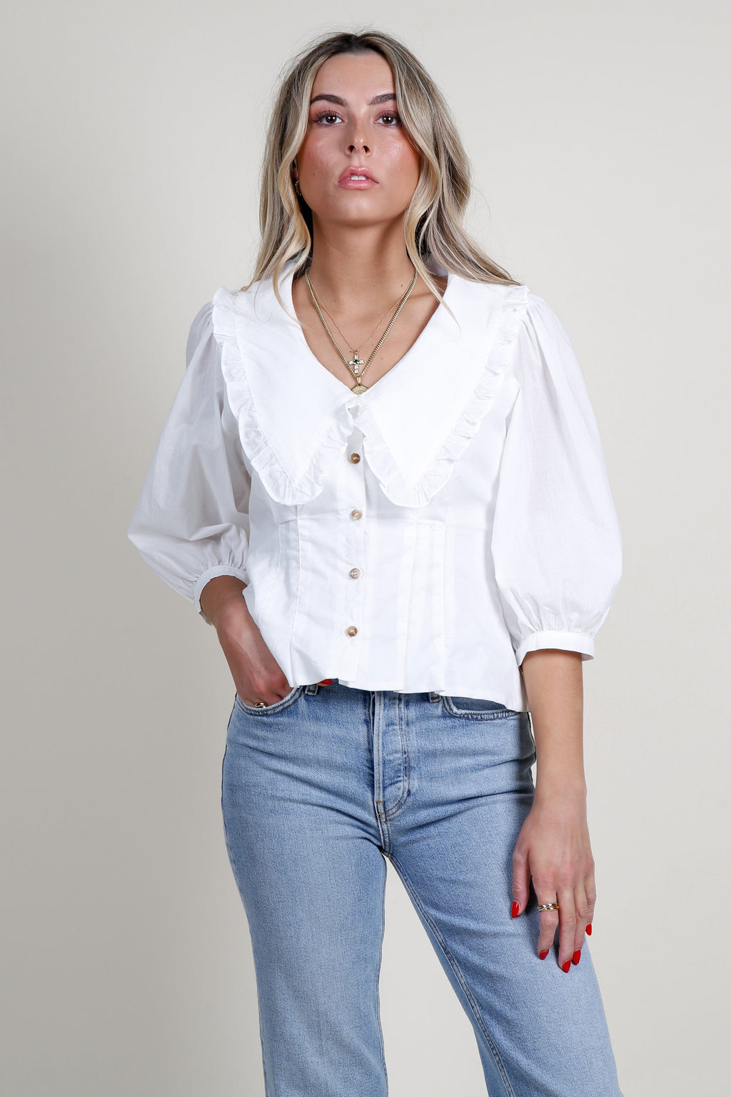 SOFIE THE LABEL | Matilda Blouse - Off White