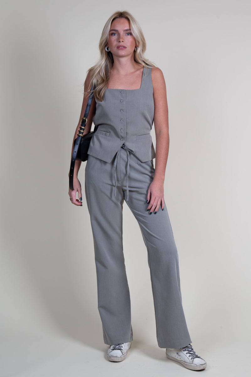 EN SAISON | Roan Trouser - Lichen