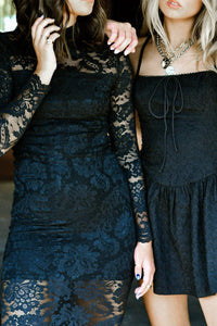 GENERATION LOVE | Choi Lace Dress - Black