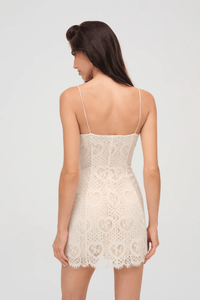 FOR LOVE & LEMONS | Claire Mini Dress - Cream