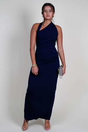 MISHA | Krystal Gown - Midnight Navy