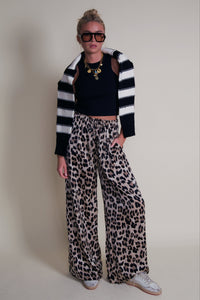 ONLINE ONLY | Wild Side Drawstring Pant - Leopard