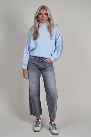 LINE & DOT | Katy Sweater - Blue\Gray