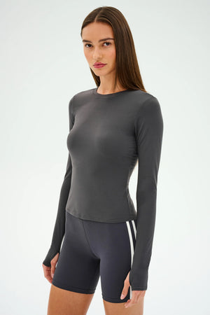 SPLITS59 | Airweight Lite Ls Waist Length - Graphite