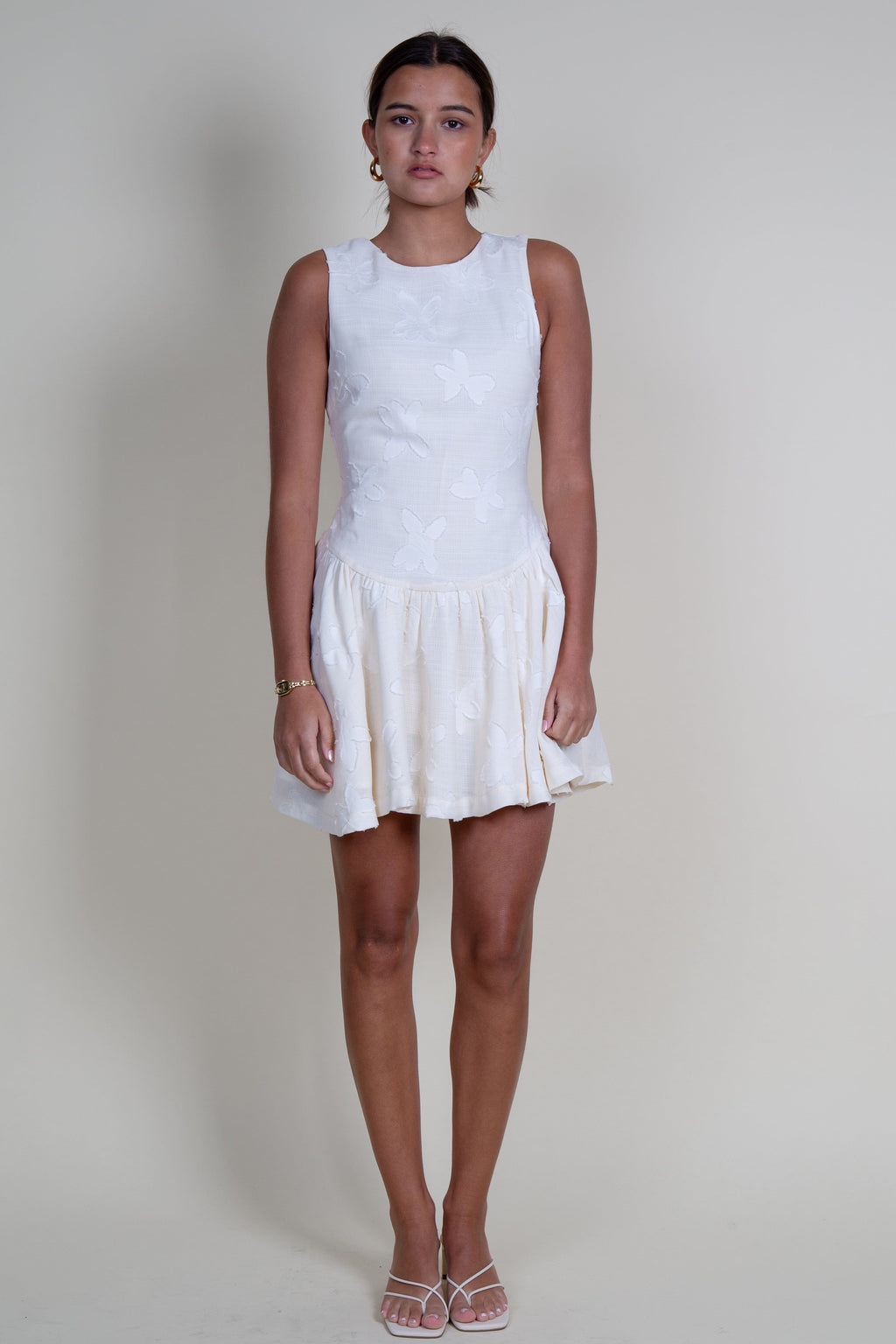 MON RENN | Capricorn Mini Dress - Cream