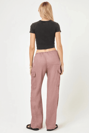 L SPACE | Sundown Cargo Pant - Smoky Quarts