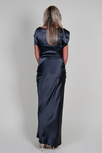 AMANDA UPRICHARD | Elroy Silk Maxi - Zinc