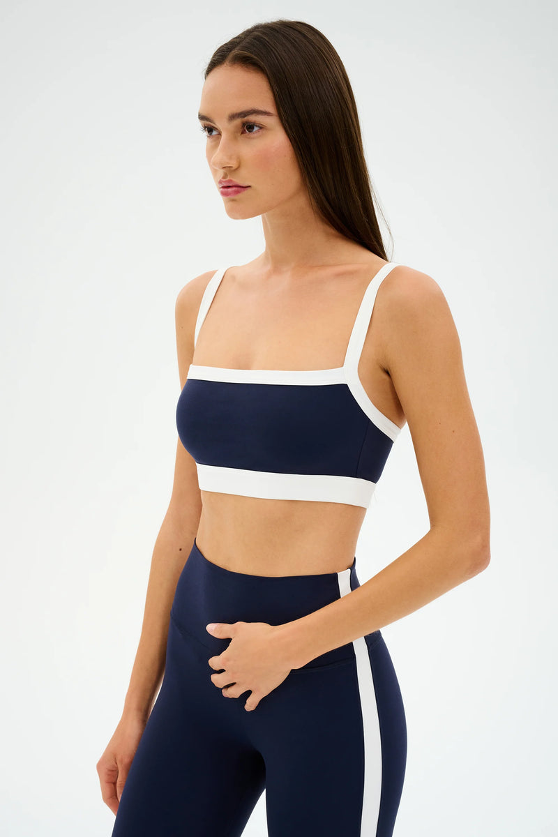 SPLITS59 | Monah Rigor Bra - Indigo/White