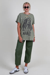 MADEWORN | Bob Marley Crew Tee - Fatigue