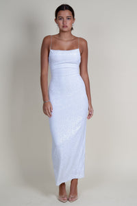 BEC + BRIDGE | Aaliyag Sequin Maxi Dress - White