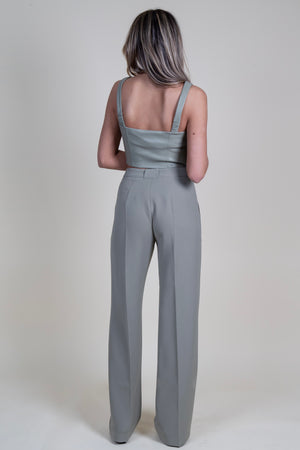 LUCY PARIS | Diana Wide Leg Pant - Sage