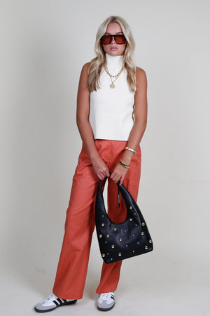 LUCY PARIS | Joey Pant - Burnt Orange