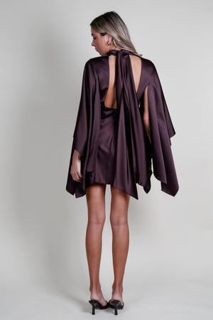 SIGNIFICANT OTHER | Adriana Long Sleeve Mini Dress - Chocolate