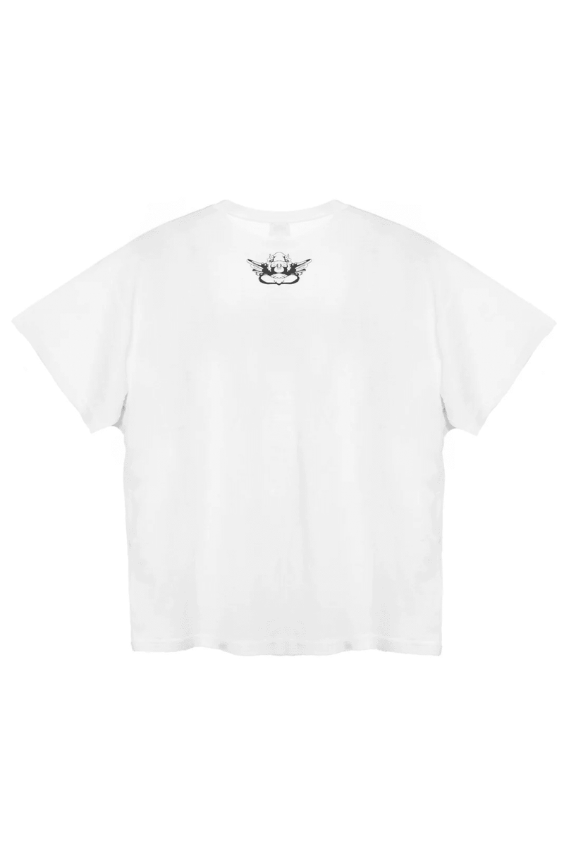 BOYS LIE | The Caitlyn Coded Boyfriend Tee - White