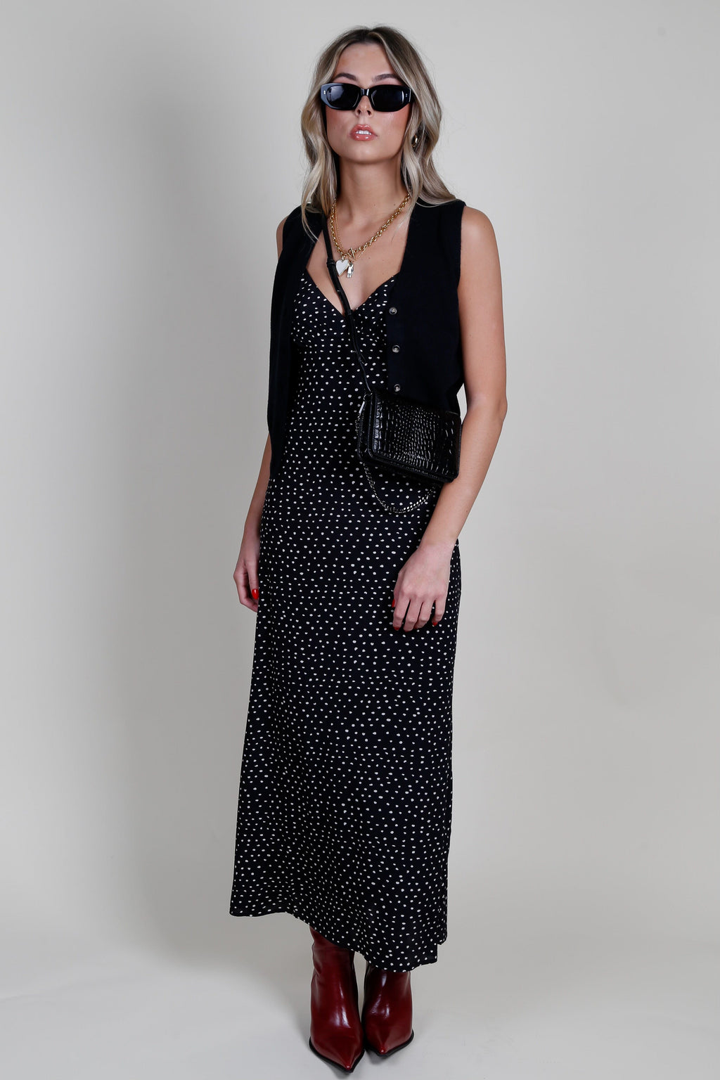 STILLWATER | Lucia Maxi Dress - Navy