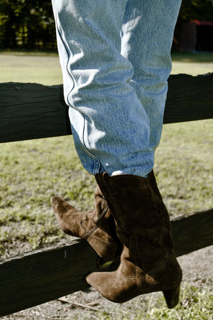 JEFFREY CAMPBELL | Mulhall Boot - Brown Suede