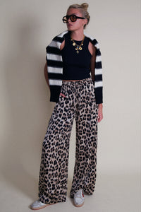 ONLINE ONLY | Wild Side Drawstring Pant - Leopard