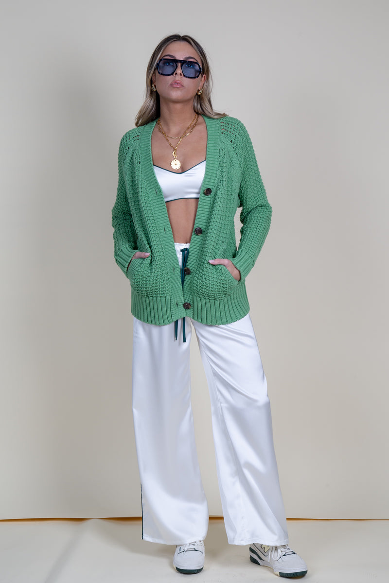 STILLWATER | The Club House Wide Leg Pant - White