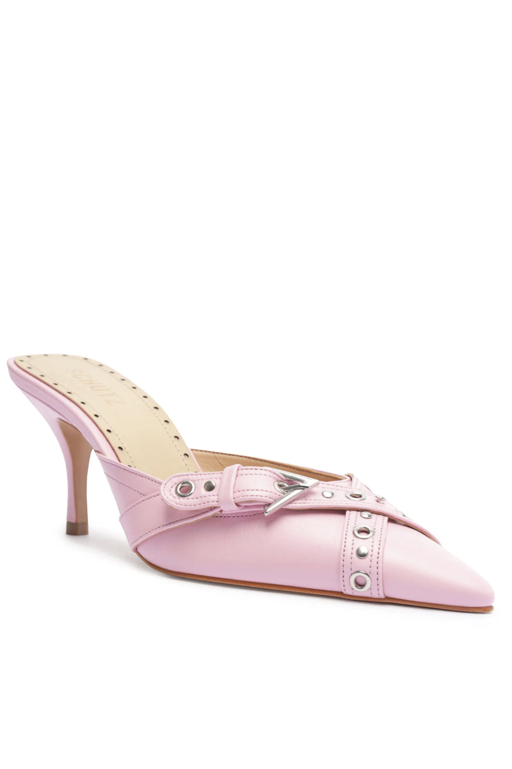 SCHUTZ | Vinnie Mules - Candy Blush