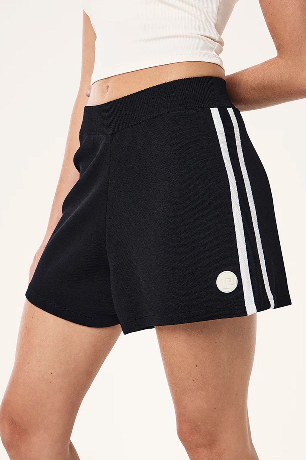 P.E NATION | Retreat Knit Short - Black