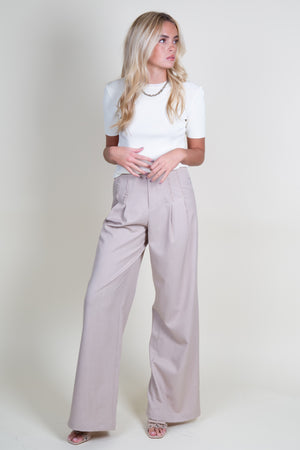 MISHA | Simone Pant - Taupe