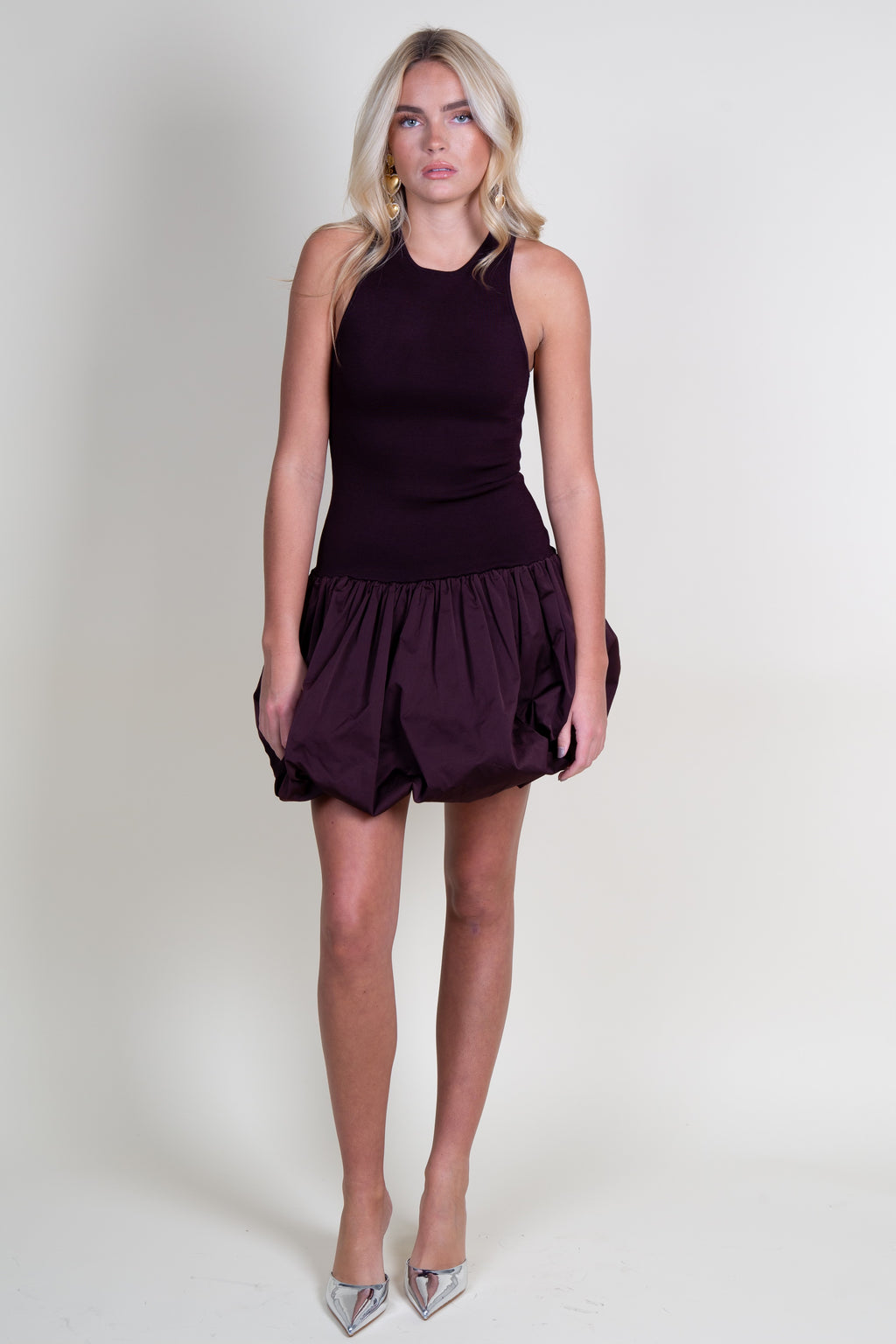 A.L.C. | Eloise Dress - Chocolate Plum