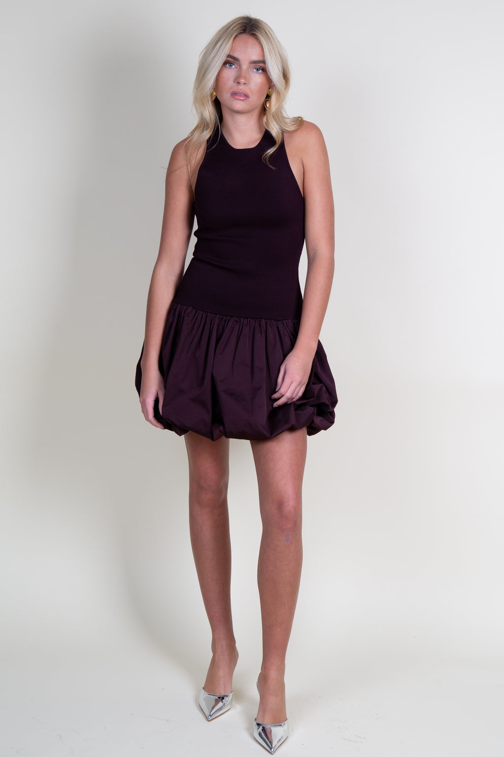 A.L.C. | Eloise Dress - Chocolate Plum