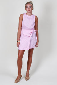 MON RENN | Solar Mini Dress - Fondant Pink