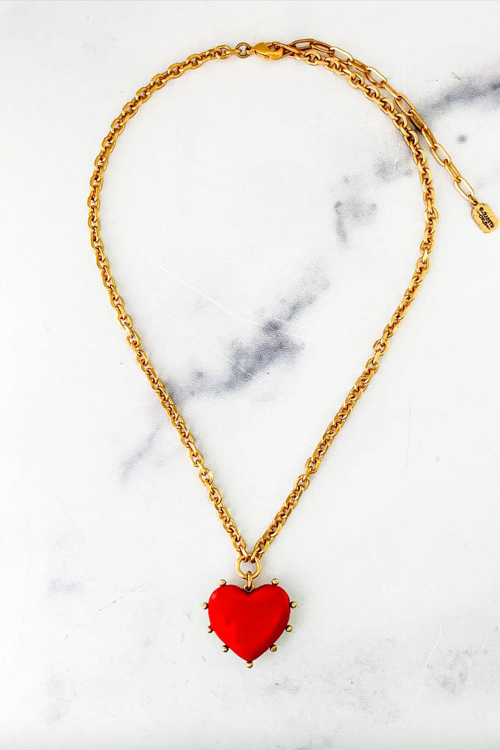 ELIZABETH COLE | Ruby Necklace