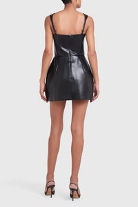 AMANDA UPRICHARD | Bethany Skort Romper - Black