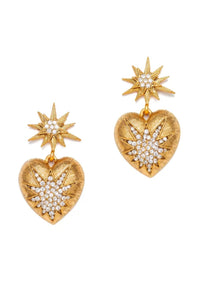 ELIZABETH COLE | Love Me Earrings