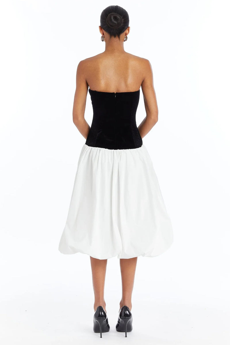 AMANDA UPRICHARD | Valencia Dress - Black/White