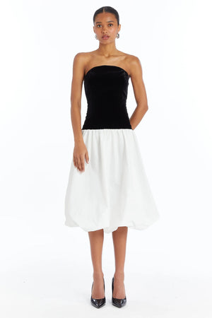 AMANDA UPRICHARD | Valencia Dress - Black/White