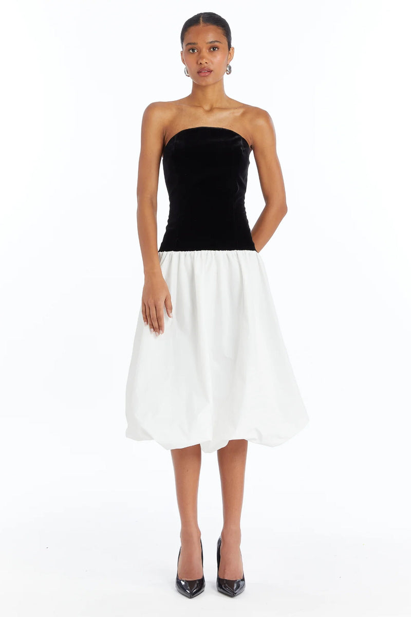 AMANDA UPRICHARD | Valencia Dress - Black/White