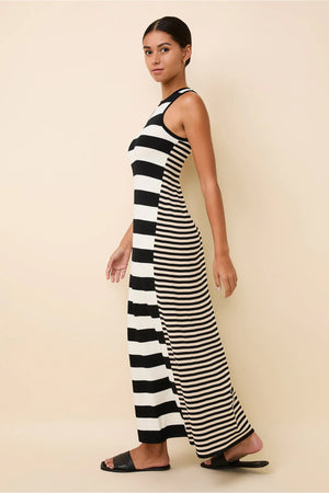 SOLID & STRIPED | The Orio Dress - Noir Stripe