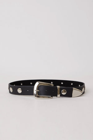 B-LOW THE BELT | Jordana Mini Moto - Black/Silver