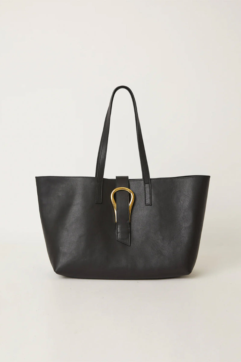 B-LOW THE BELT | Ryder Tote - Black/Gold