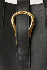 B-LOW THE BELT | Ryder Tote - Black/Gold