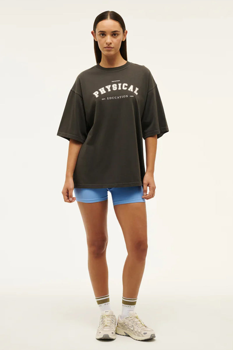 P.E. NATION | Physical Oversized Tee - Black