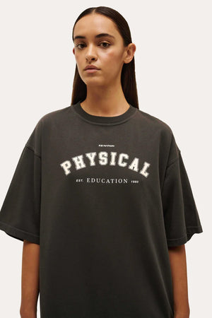 P.E. NATION | Physical Oversized Tee - Black