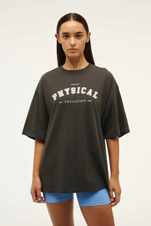 P.E. NATION | Physical Oversized Tee - Black