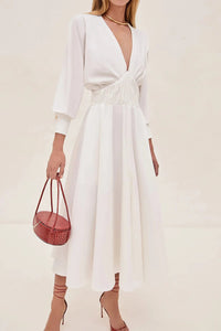 ALEXIS | Viro Dress - White